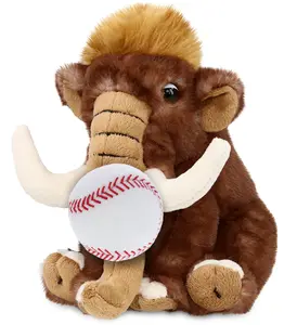 PLUSH BASEBALL - SUPER SOFT PLUSH - WILD MAMMOTH SMALL