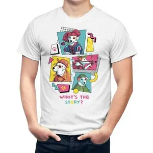 Wishbone Shirt Tv Show 90S Style - Jack Russell Dog Print, Nostalgic Millennial Fashion Tee Cotton Fit