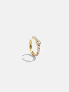 Dani 18K Gold Ear Cuff - Gold/Pavé