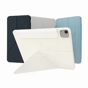 Jibrealg Magnetic Detachable Tablet Case for iPad Pro 11" (1st–4th Gen), iPad Air 11" (M3/M2) & iPad air 10.9inch" (5th/4th Gen), iPad (A16) 11" (2025) & 10th Gen 10.9",  1 Count FoldableTablet Protective wake Cover  SafetyCasing, Durability