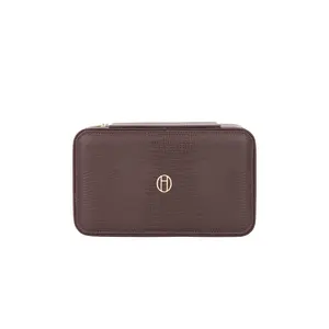 Heaven Mayhem Travel Jewelry Case in Espresso