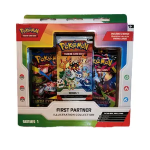 Pokémon 2026 First Partner Illustration Collection Series 1 Trading Card Game with Bonus Promo Cards