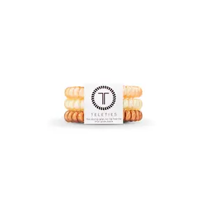 Teleties Beige Multi Small Hair Ties