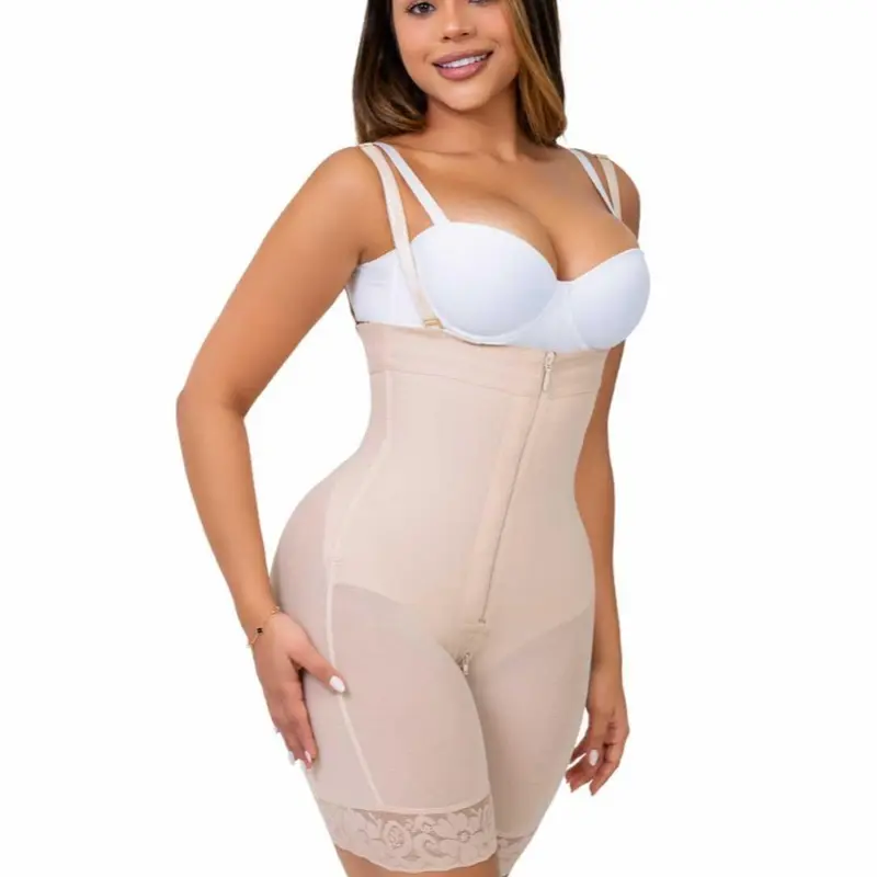 Stagmi SMI7097 Ultra-Invisible Strapless Seamless Shapewear Bodysuit with Removable Straps