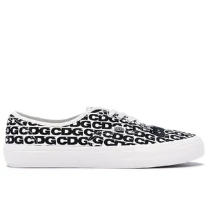 Vans Men's Authentic Comme des Garcons White Heel Tab, from StockX