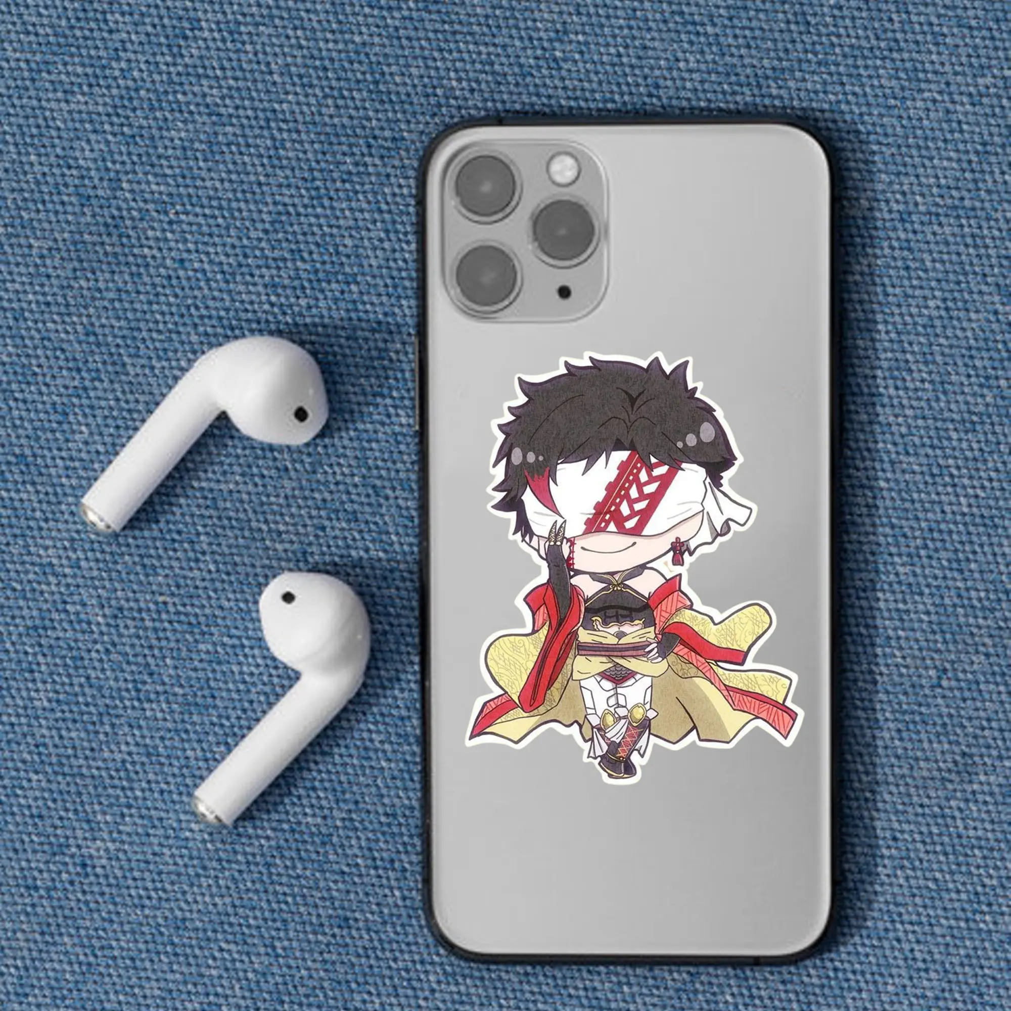 Record of Ragnarok Vinyl Sticker, Chibi Qin Shi Huang Anime Decal, Cute ...