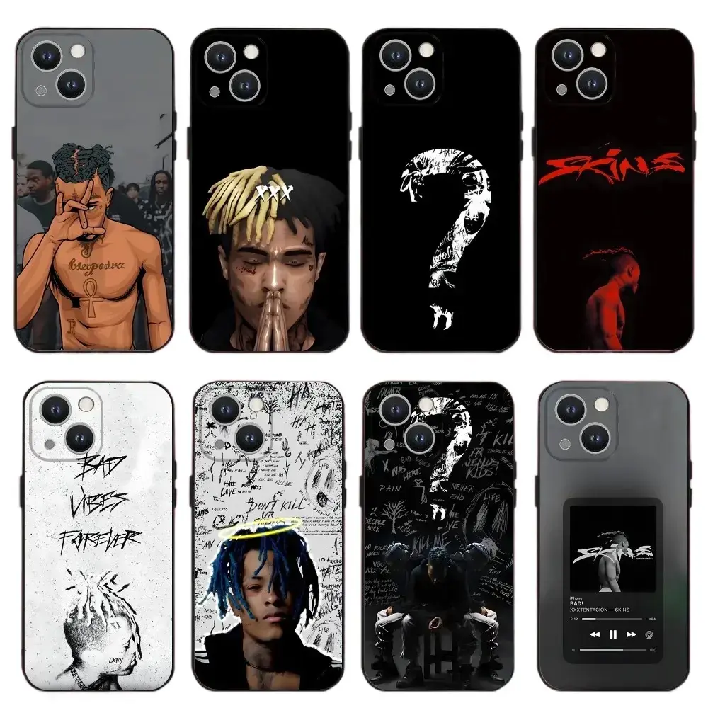 Rapper X-XXXTentacionS phone Cases For iPhone