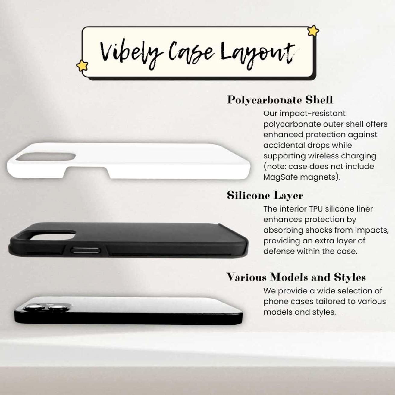 Initials Phone Case Monogram Phone Case Phone Cover for Smart Phone