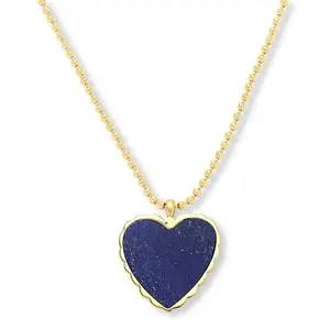 Connie Craig Carroll Jewelry Heartburst Gemstone Reversible Necklace