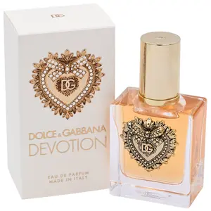 DOLCE & GABBANA Devotion Eau de Parfum, a Soft Elegant Gourmand Fragrance for Women with Notes of Candied Citrus & Madagascar Vanilla, 1.7 fl oz, Soft Elegant Fragrance, 1 To 1.9 Fl Oz