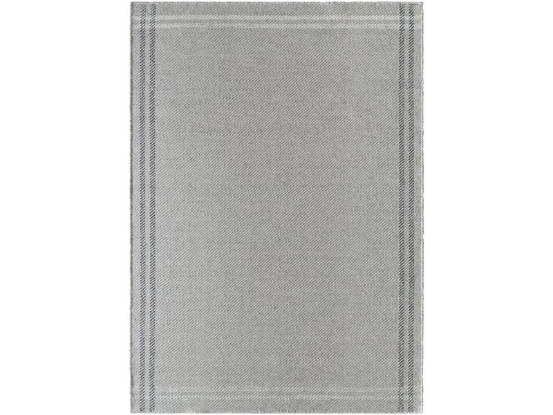 Livabliss Mardin MDI2336 Handwoven Wool Traditional Flat Weave Area Rug - 5 ft x 7 ft 6 in, Gray/Ivory/Black, Soft, Durable, Decorative, Heritage Style, Statement, Natural Material, Indoor Use, MDI2336-576, Decorative Rug, Handwoven Area Rugs