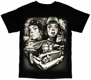 Tears Of A Clown Chola With A Lowrider Bomba Mens T-Shirt Menswear Top y2k t-shirt