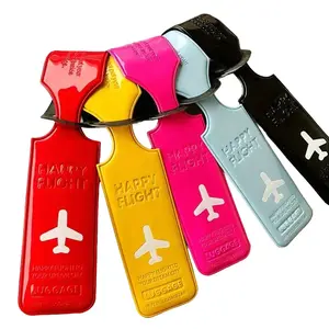 10 Pcs Airplane Luggage Tags Waterproof Anti-Lost Travel Bag Tags for Business Trip & Luggage Check Writable Name ID Tags Reusable & Detachable Travel Accessories for Quick & Secure Luggage Identification