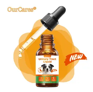 OurCares Urinary Tract Liquid Drops for Dogs (Chicken Flavor) – 60ml | With D-Mannose, Cranberry, Uva Ursi & Pumpkin Seed, Supports Bladder Health, Flushes Urinary Tract & Relieves Discomfort
