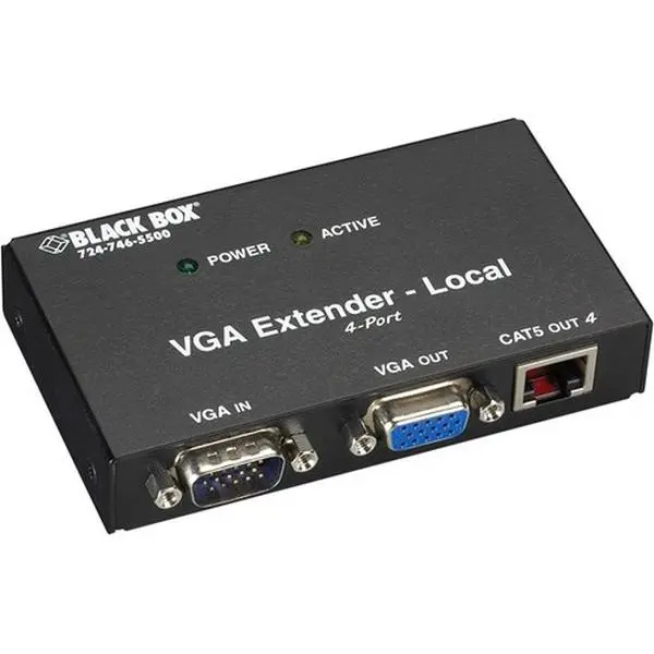 Black Box VGA Transmitter 4-Port