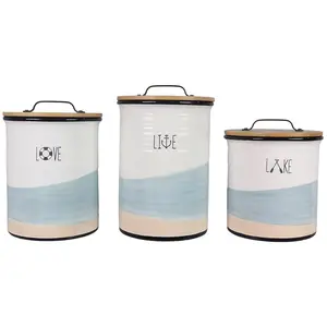 Young's Lake Vibe Canister Set of 3