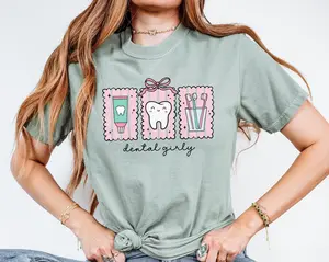 Dental Hygiene Shirt, Hygienist T-shirt, New Assistant Gifts, Orthodontist Tooth Tee, Dentistry Student School Graduation Gift