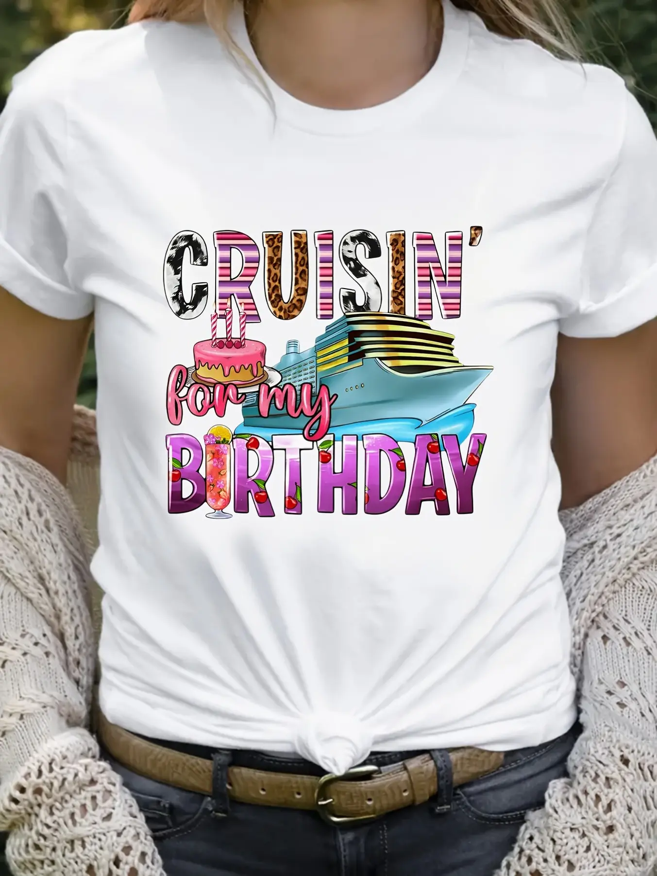 For My Birthday _Parade_ Women's Premium T-Shirt-C unisex soft cotton short sleeve t shirt, vintage graphic casual tee for men women teens, perfect birthday holiday gift for camping travel gym daily street  wear