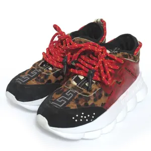 Pre-owned VERSACE Other Small Leather Goods Chain Reaction Sneakers
