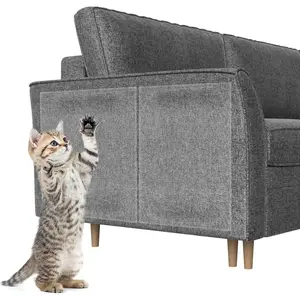 Anti  Scratch Furniture Protectors, 11 count  Scratch Deterrent Tape, Couch Corner Protectors for Cats, Double Sided Sofa Anti  Sticky Tape