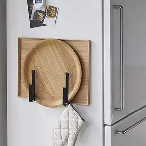 Magnetic Tray Organizer for Kitchen Storage, Multi-Functional Holder for Plates Pans Cutting Boards, Space-Saving Solution