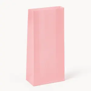 Large Pink Cello Treat Bags - 25 Pack for Birthday Parties