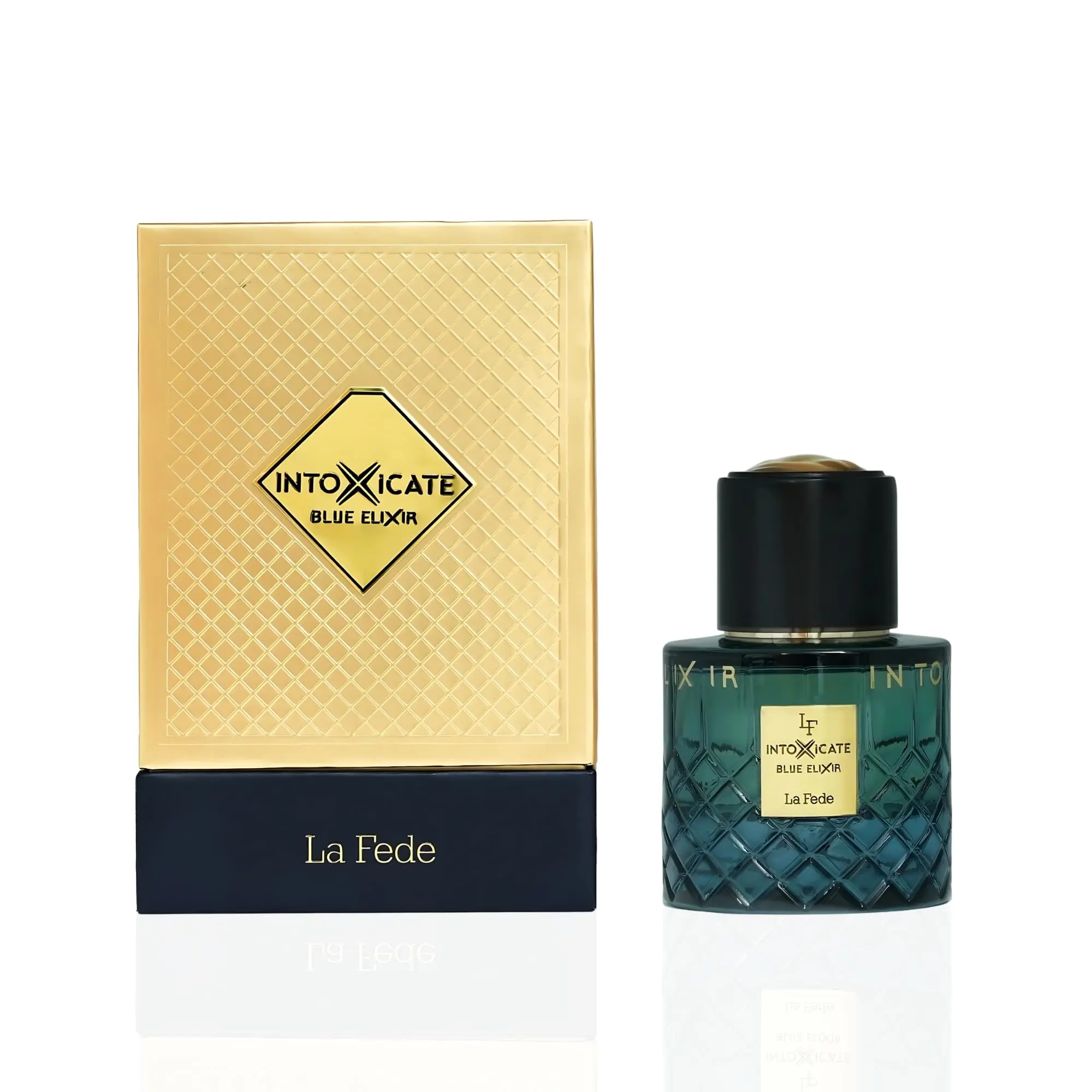 Khadlaj La Fede Intoxicate Blue Elixir 100ML Eau De Parfum Spray