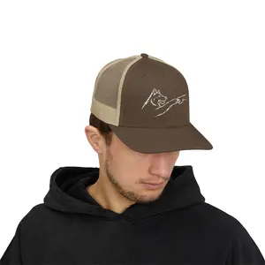 Unisex Plain Cotton Snapback Trucker Baseball Cap - Adjustable, Casual Fashion Accessory Hat