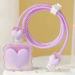 Charger cover purple