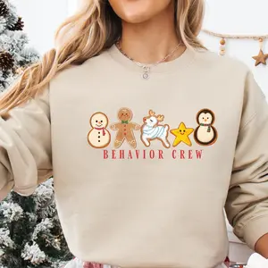Christmas Aba Therapy Cotton Crewneck Bcba Graphic T-shirt Behavior Analyst Shirt Bcba Gifts Aba Shirts Aba Therapist Rbt Shirts Rbt shirt
