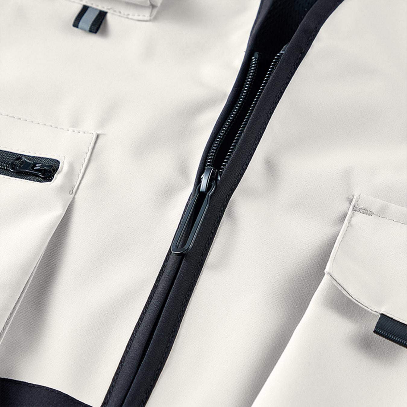 Men’s Color Block Multi-Pocket Utility Vest – Breathable Mesh-Lined Outdoor Cargo Vest