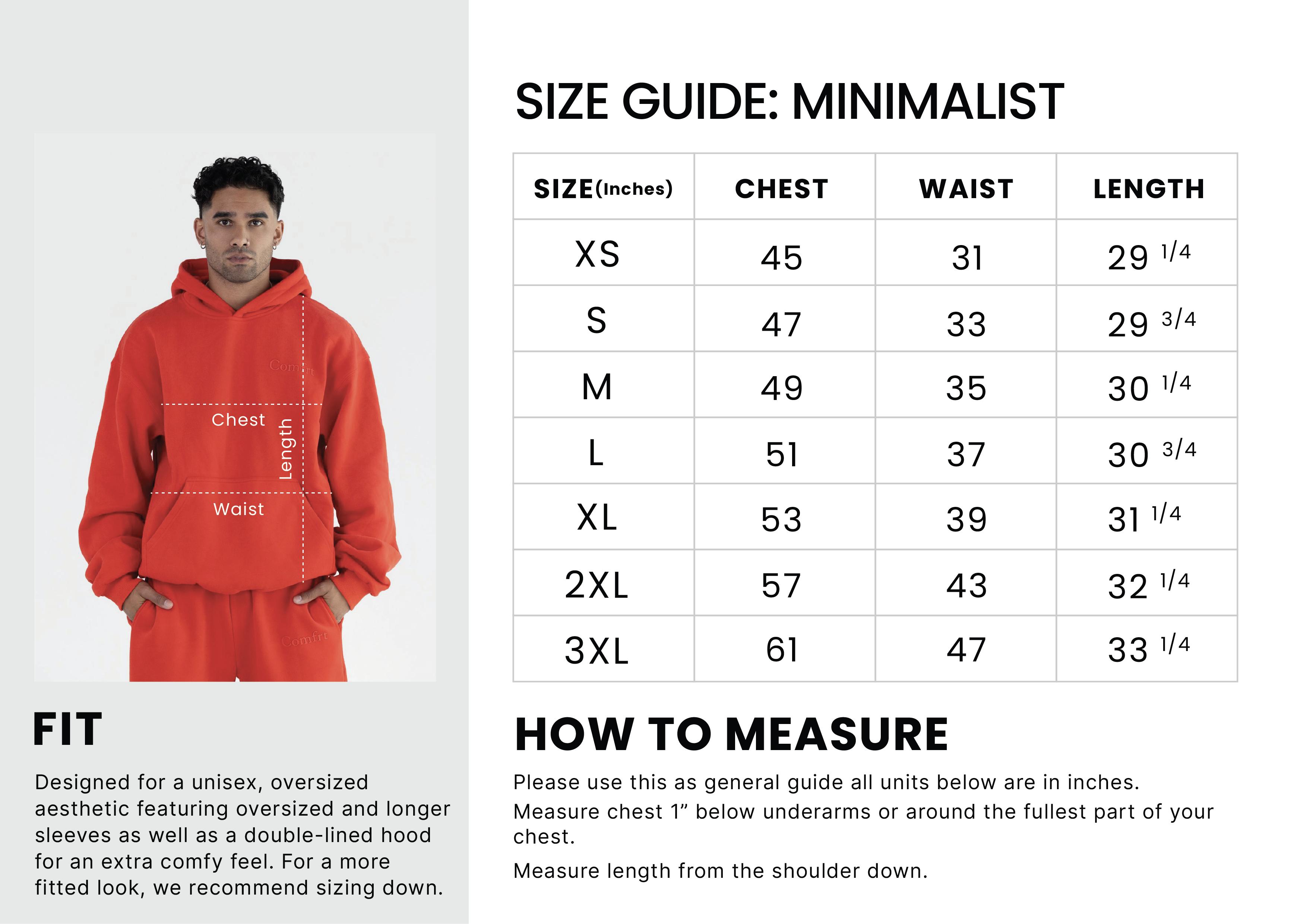 Comfrt | Minimalist Hoodie - Mega | Super Soft Slightly Weighted Mega Hoodie Comfrt | Minimalist Hoodie - Mega | Super Soft Slightly Weighted Mega Hoodie