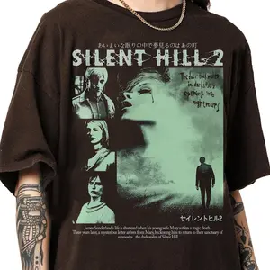 Vintage 90s Bootleg Style Silent Hill II T-Shirt, James Sunderland T-shirt