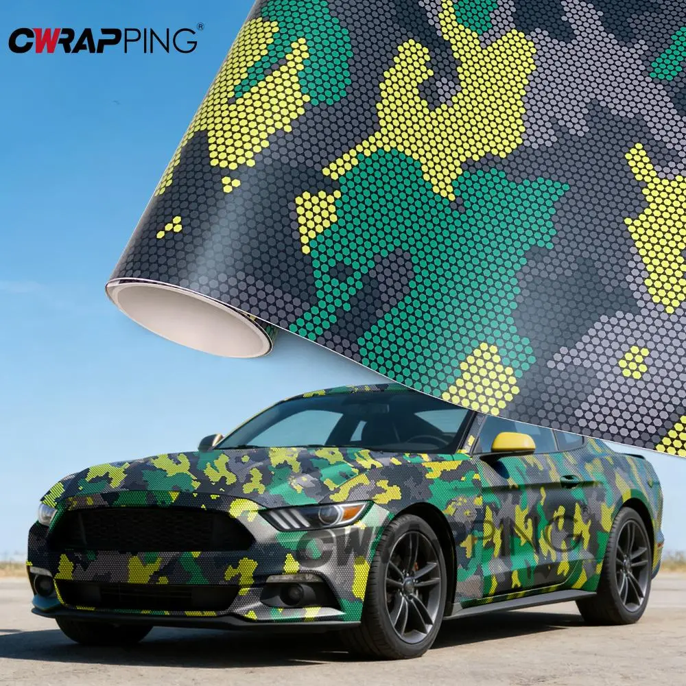 Vinyl Car Wrap Film Waterproof Sticker for Car Wraps Stickers Films Console Computer Laptop Skin Self-adhesive Wrapping Foil