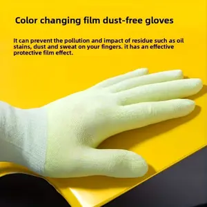 Car Film Hdpe Thickened Gloves, Wear-Resistant Anti-Cut Modification Film Tool, Breathable Comfort Level 3 Cut Protection Safety Work Gloves