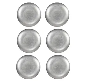 10 Strawberry Street Set of 6 Moab Dinnerware,7.5"  Round