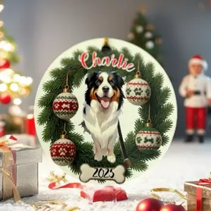 Personalized dog ornament