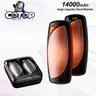 COTOP 14000mAh 2-Pack Rechargeable Hand Warmers, Ultrathin Fast Heating, AI Smart Chips, UL Certified, Pocket-Sized Power Solution, Golf/Camping Essential, Men’s Christmas Gifts, Last Minute Christmas Gifts,techvibes