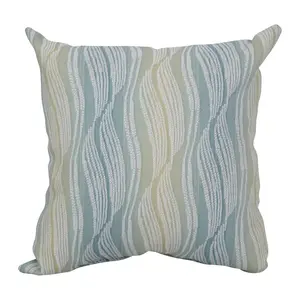17-inch Jacquard Throw Pillow with Insert 9910-S1-ID-086