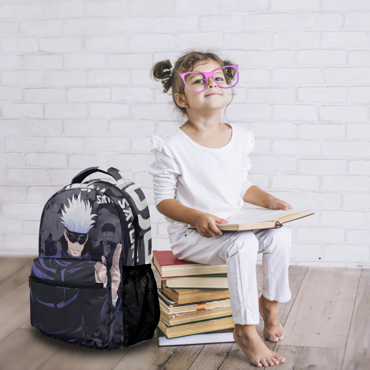 anime backpacks laptop Roffatide Gojo Satoru Backpack with USB Charging Port & Headphone Port : Electronics Osaki Nana Anime Laptop Bag