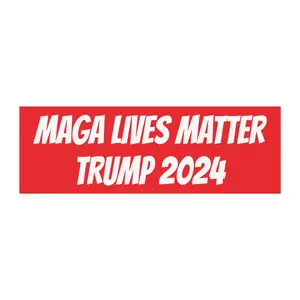 MAGA Lives Matter Donald Trump 2024 Car Magnet 2024 Election Conservative Limited Time Exclusive Presidential