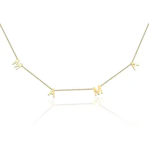 Mama Necklace for Women, 14K Gold Plated Dainty Mom Necklace Non Tarnish Jewelry for Mama, Mother Gifts for New Mom, First Time Mommy Gifts
