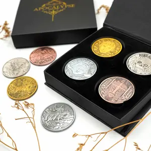 The Four Horsemen of the Apocalypse Medallion Box Set | Boxed Gift | Fantasy Collector Set | Limited Edition Decorative Token Collection