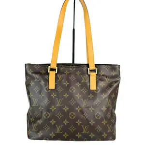 Pre-owned Louis Vuitton Leather Shoulder Bags PM Cabas Plano Monogram Canvas Shoulder Bag