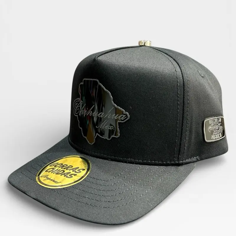 Chihuahua Mexico Plate Style Snapback Hat - High-Quality, Adjustable Hat for Men and Women, Fashion Accessory for Daily Wear, Snapback Hats, Adjustable Hats
