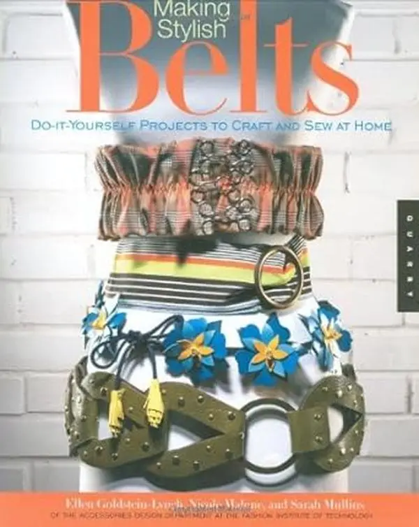 DIY Stylish Belt Sewing Craft Kit for Adults - Fabric, Cords & Beautiful Ribbons Included - Easy-to-Craft Home Textiles & Sewing Supplies Project Kit