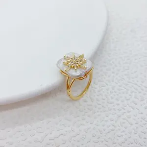 **Product Name: Stargazing Pearl Ring**   **Item Number: JZ058004**   **Materials: Baroque Pearl**