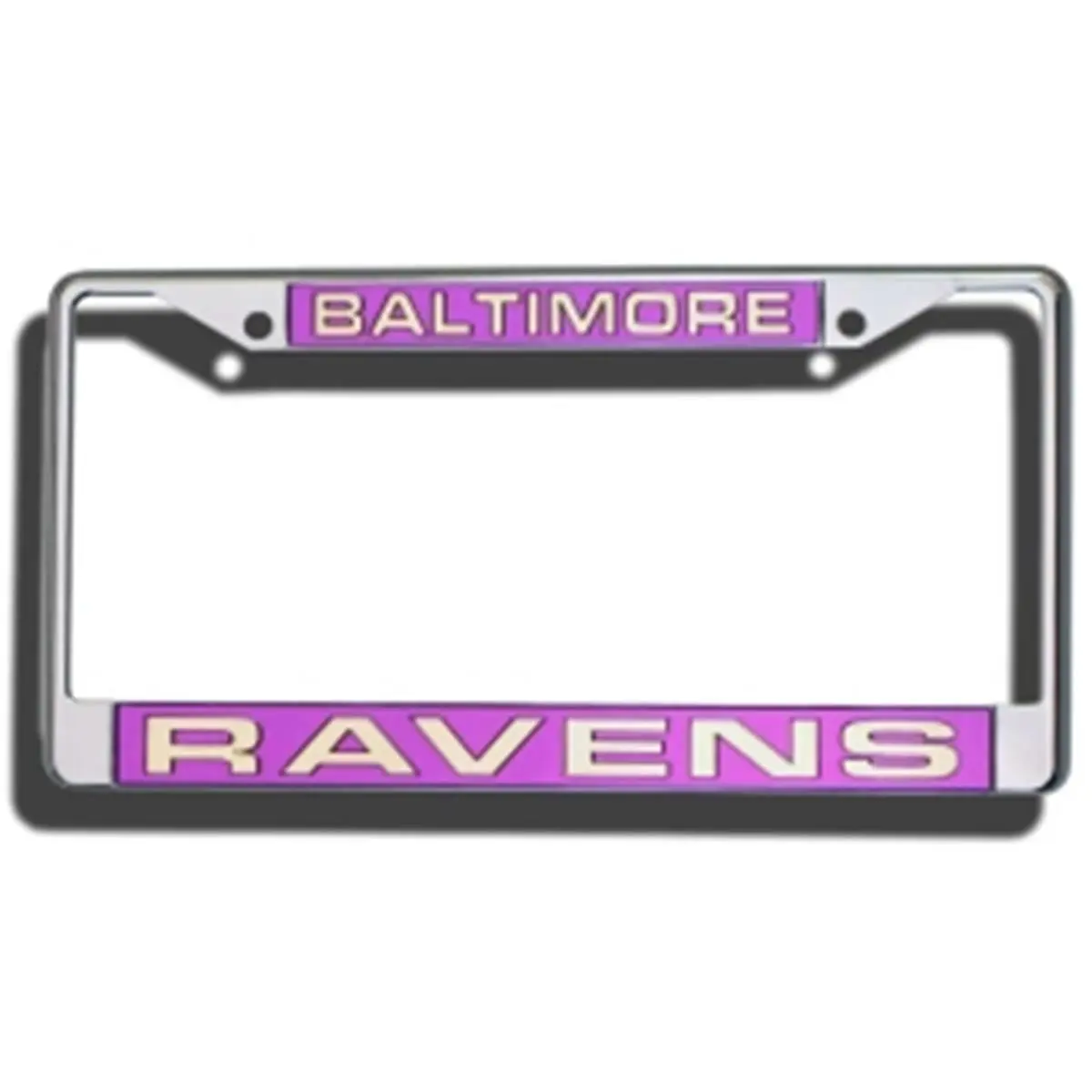 212 MAIN Vehicle License Plate Frame - Laser-Cut Chrome Metal, Pre-Drilled, Acrylic Plate Cover with Mounting Ease