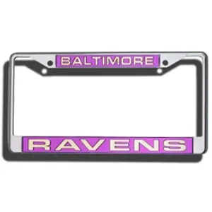 212 MAIN Vehicle License Plate Frame - Laser-Cut Chrome Metal, Pre-Drilled, Acrylic Plate Cover with Mounting Ease
