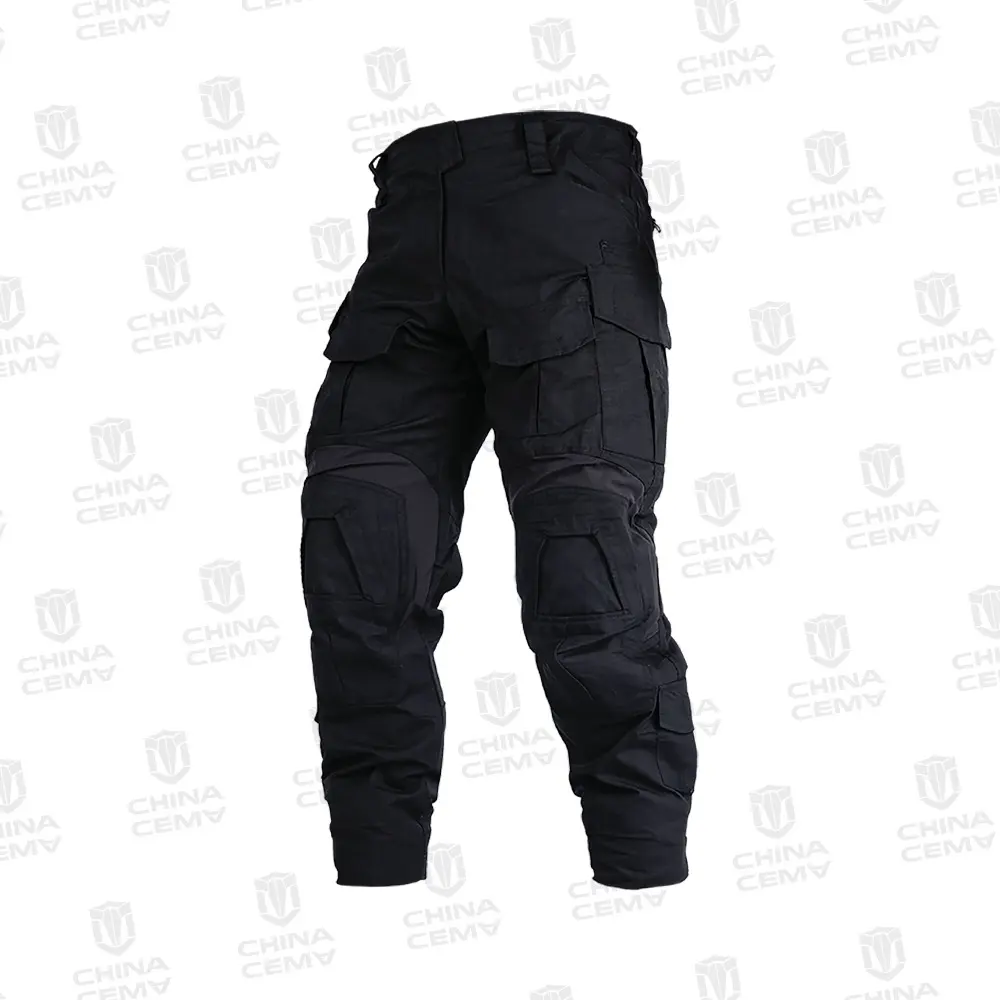 Black frog pants